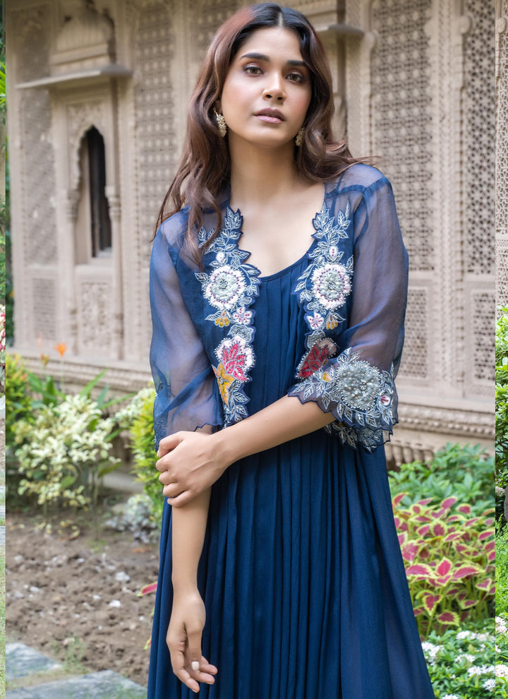 Navy blue dress 